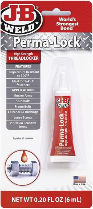 J-B WELD 27106 vysokopevnostný zaisťovač závitov PermaLock ( 6 ml )