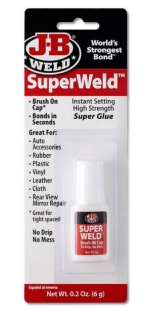 J-B WELD 33106 okamžité lepidlo SuperWeld na nanášanie štetcom ( 6g )