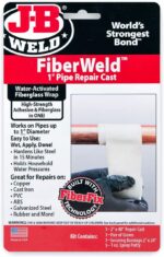 J-B WELD 38260 Pipe Repair Cast vláknitá páska pre portové rúry do priemeru 50mm ( š5,1xd153cm )