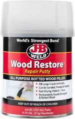 J-B WELD 40004 WOOD RESTORE REPAIR PUTTY ( 757ml )