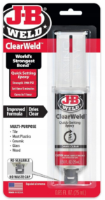 J-B WELD 50112 ClearWeld rýchloschnúce číre epoxidové lepidlo ( 25ml )