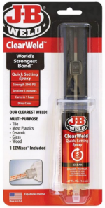 J-B WELD 50114 ClearWeld rýchloschnúce číre epoxidové lepidlo ( 14ml ) + miešací aplikátor
