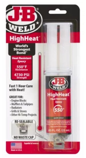 J-B WELD 50197 žiaruvzdorné epoxidové lepidlo HighHeat ( 25ml )